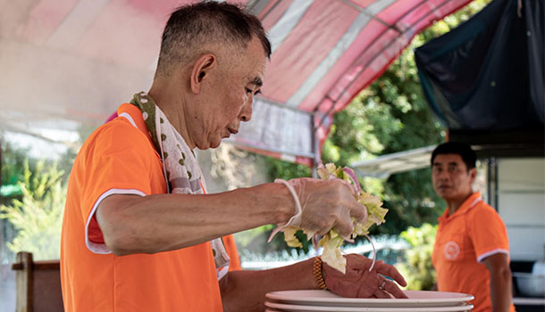 豆腐師黃謀遠 數十年辦桌歷練，三代傳承古早美好心意